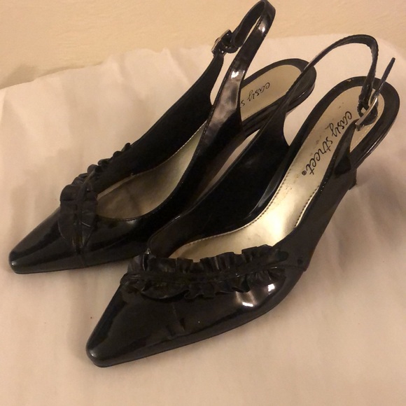 Casy Street black high heels, very nice look. Size 8.5 - Picture 2 of 5
